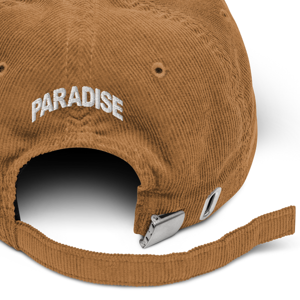 GOD IS GREATER THAN YOU CORDUROY HAT (CAMEL)