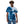Load image into Gallery viewer, PARADISE LOGO Embroidered oversized tie-dye t-shirt (Navy/White)
