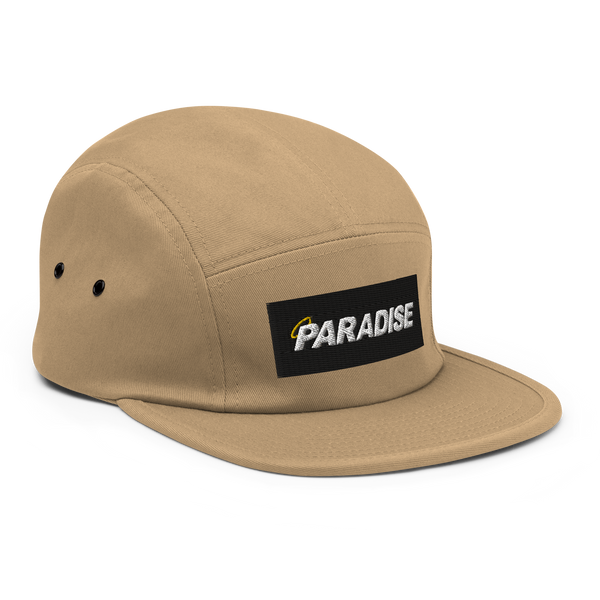 Paradise Logo Five Panel Cap (Khaki)