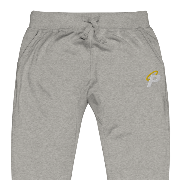 Halo Logo Embroidered Unisex Sweatpants (Gray)