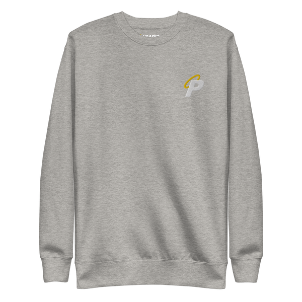 Halo Logo Embroidered Unisex Sweatshirt (Gray)
